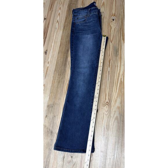 CHICO'S So Slimming Girlfriend Flare Jeans Size 00 Short 29x29.5 - Picture 6 of 6